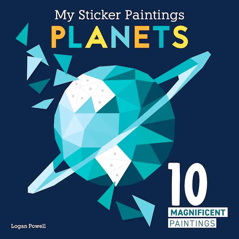 My Sticker Paintings: Planets