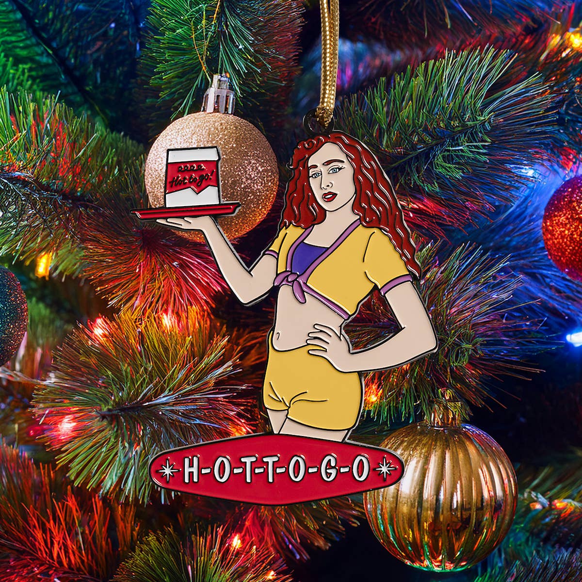 Chap HTG Enamel Holiday Ornament