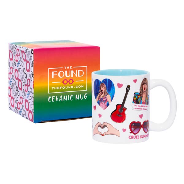 Pop Star Collage Coffee Mug