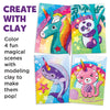 Coloring with Clay: Unicorn &amp; Friends