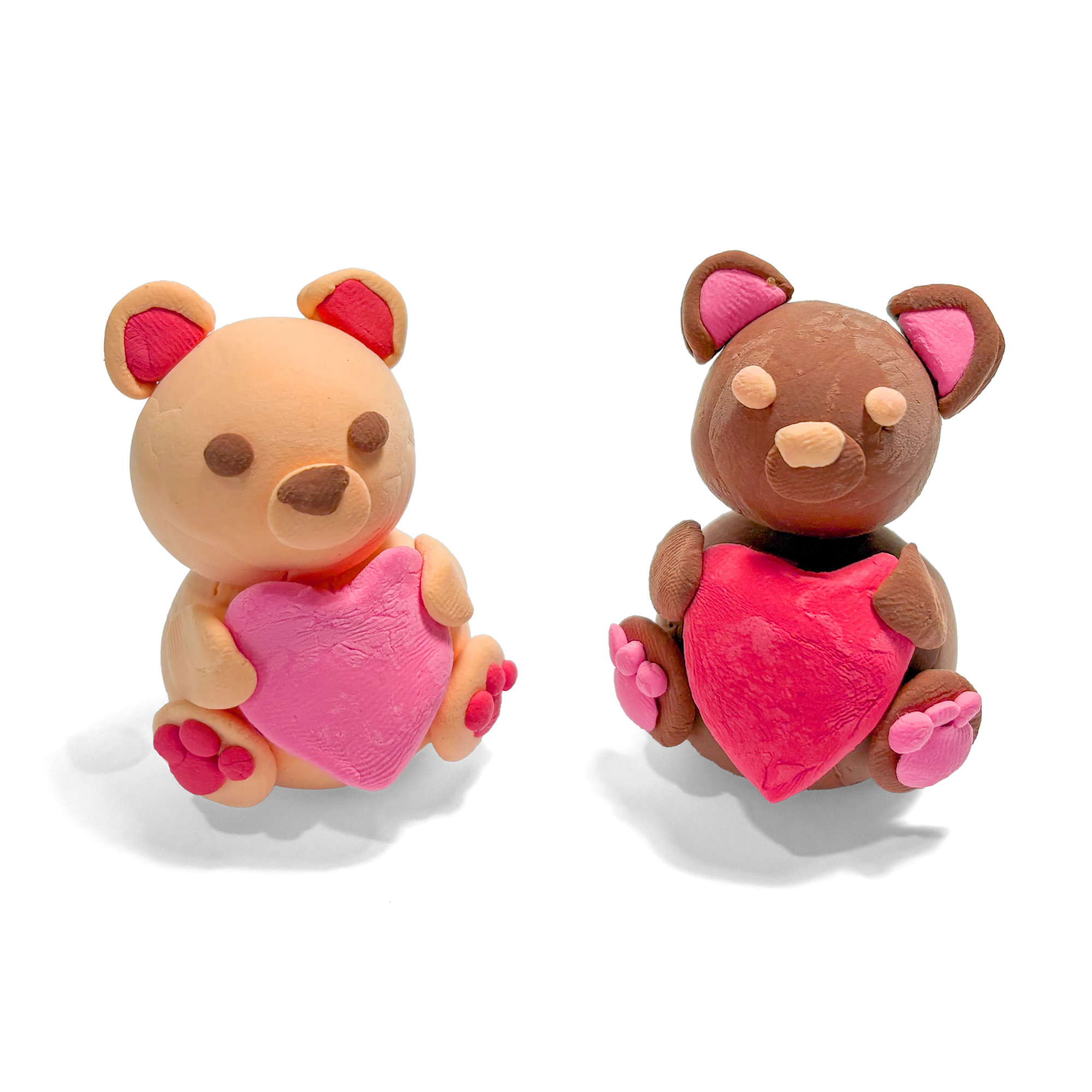 Creatibles: Air Dry Clay BFFs Kit - Lovely Bears (Set of 4 C