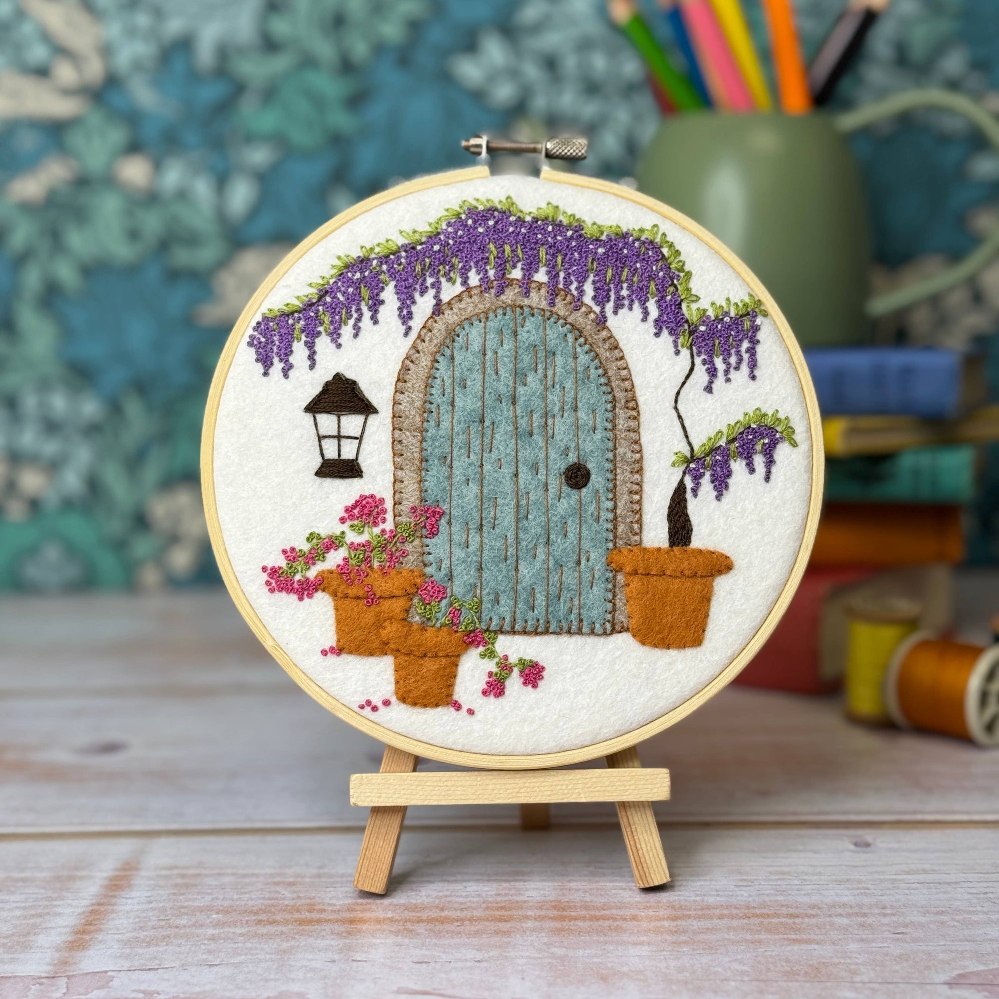 Wisteria Doorway Appliqué Craft Kit