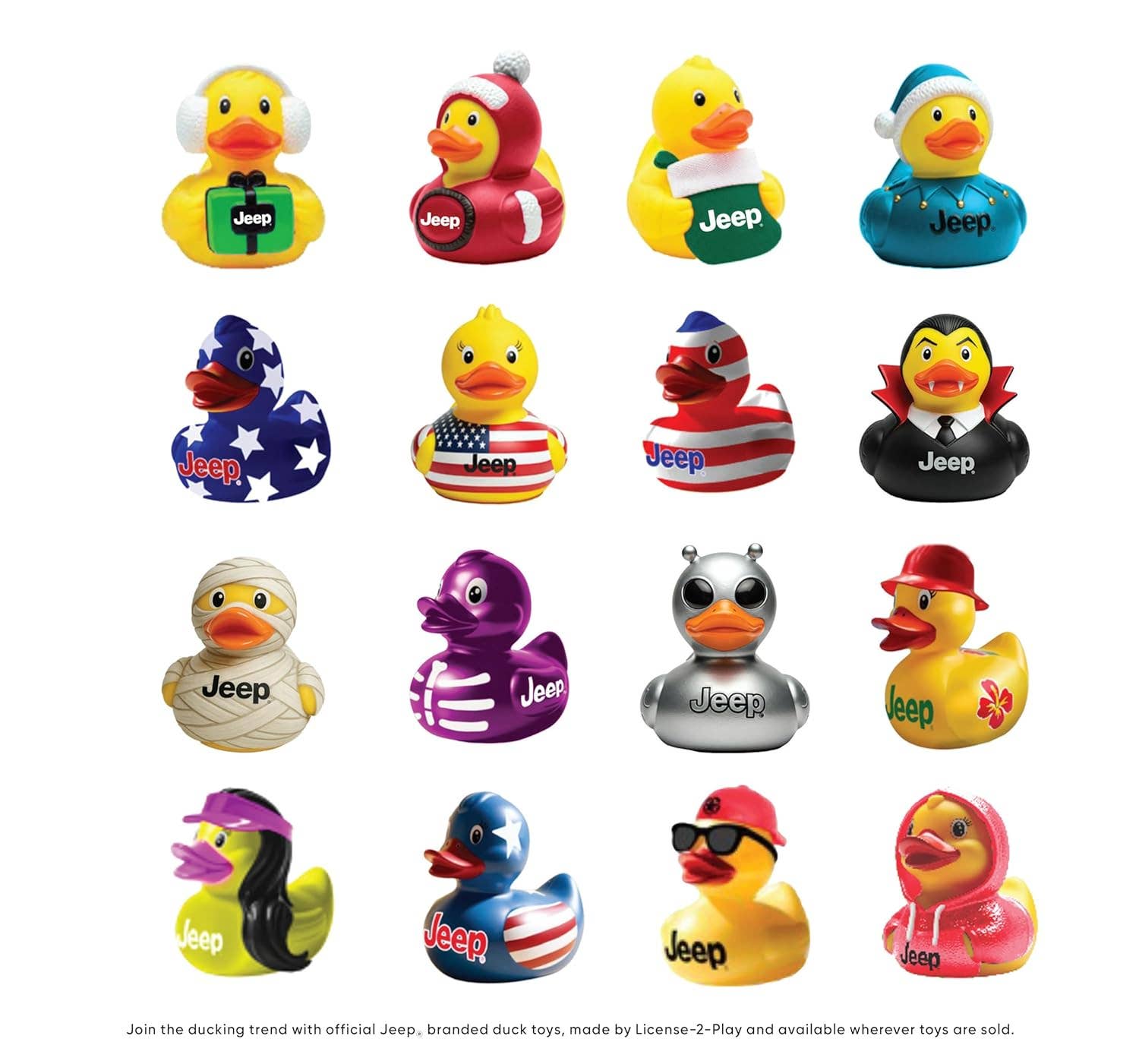You've Been Ducked Jeep® Brand Coloring Book + Stickers