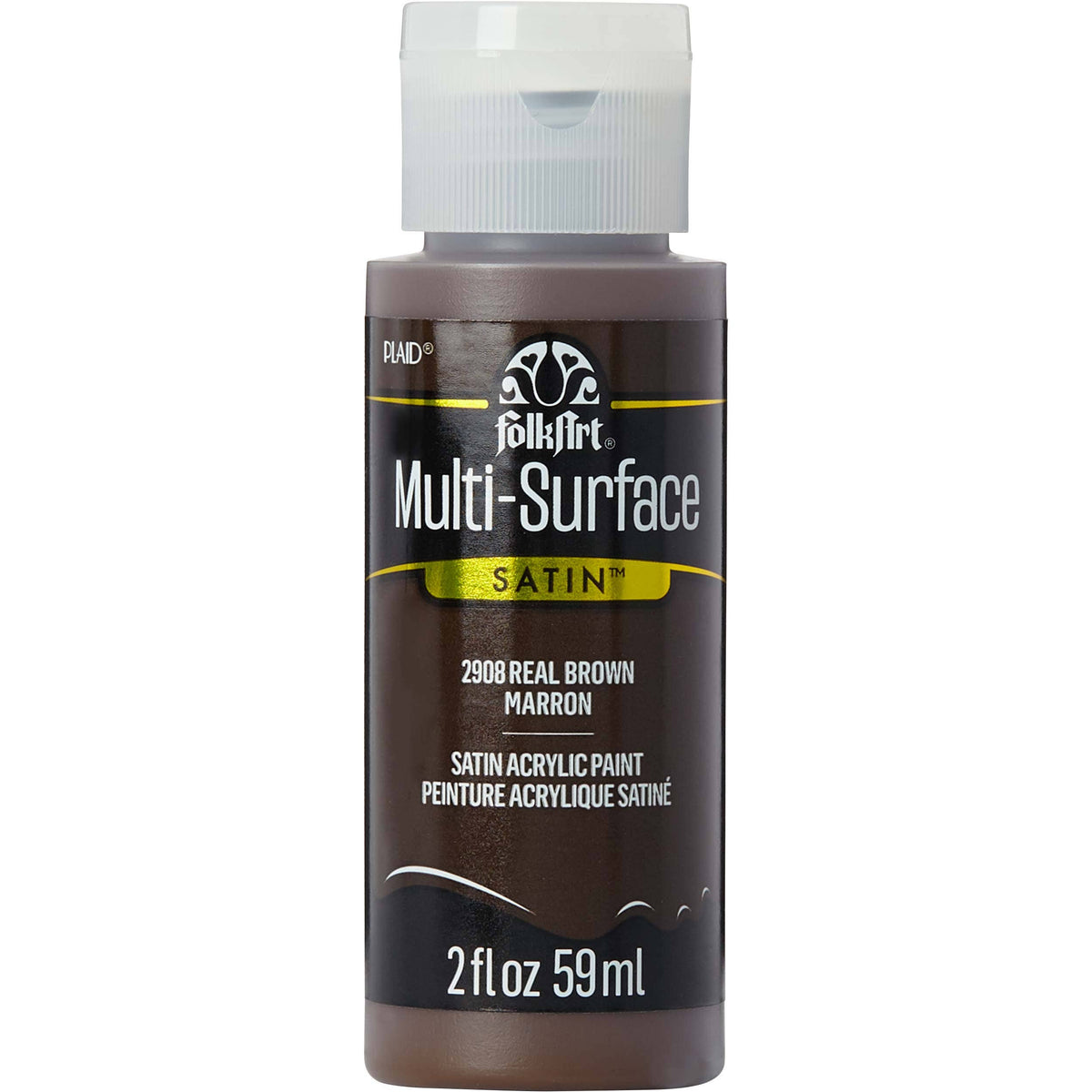 Multi-Surface Acrylic Paint: Real Brown