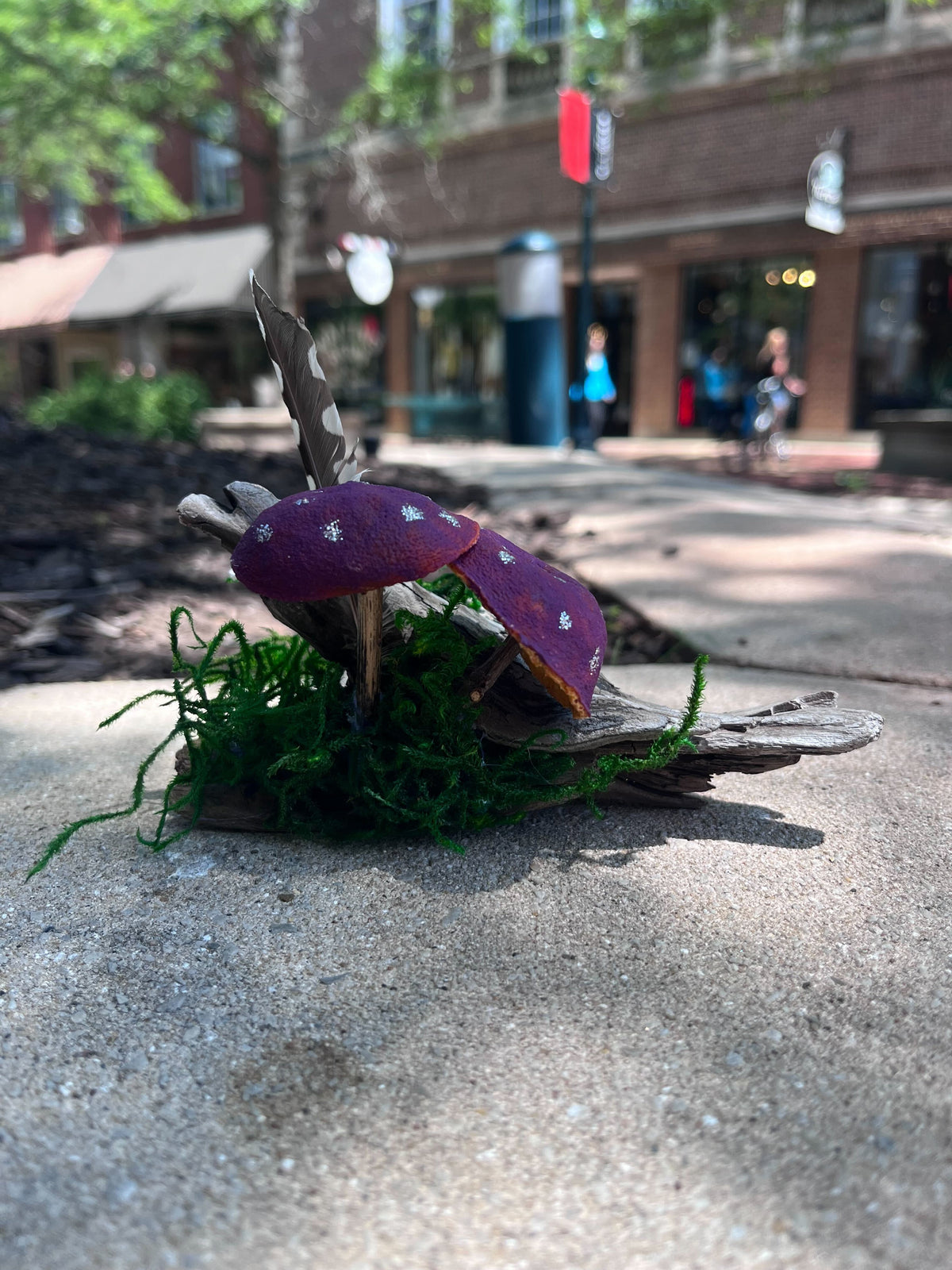 The Doodling Duchess | Driftwood Mushrooms