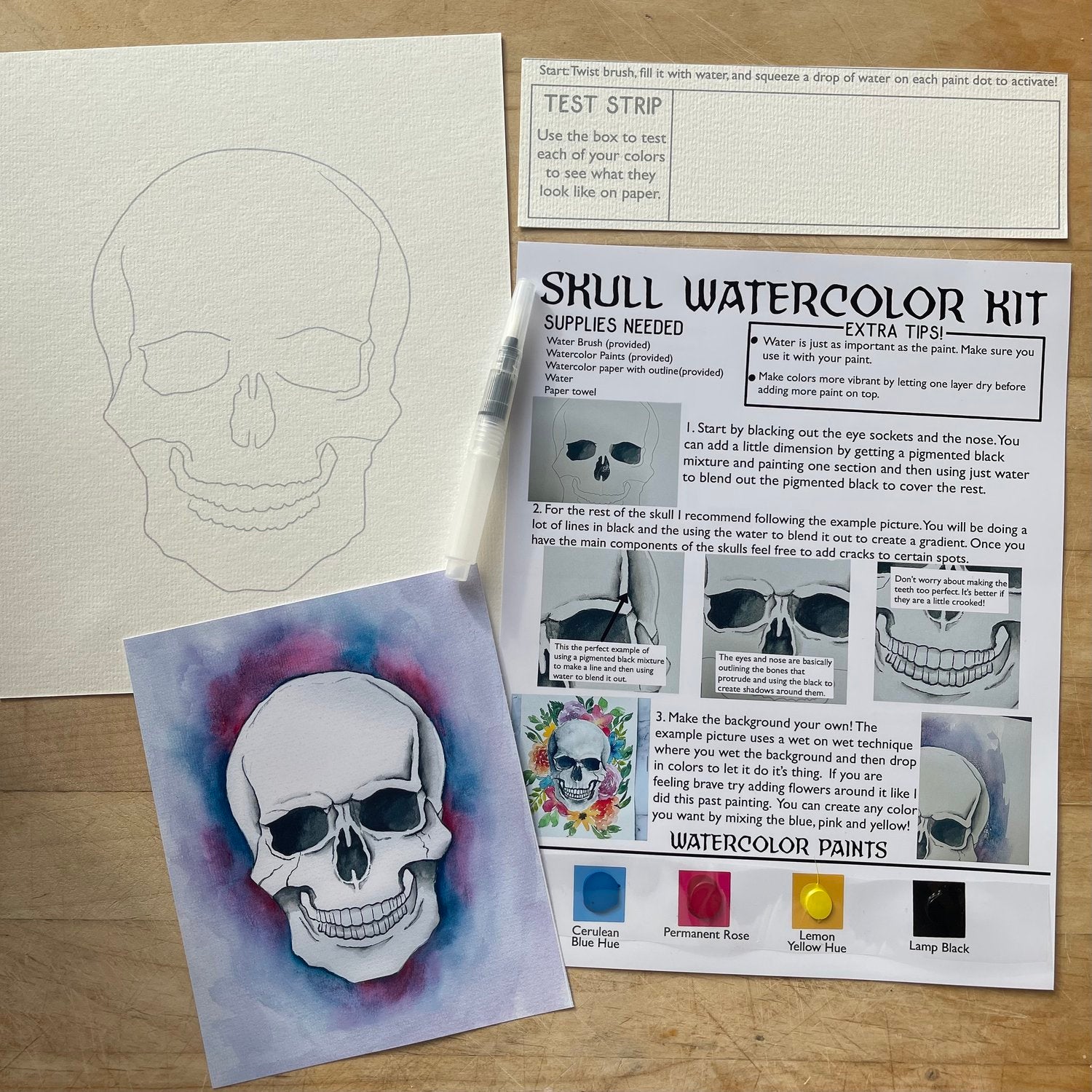 Alexandra N Designs | Watercolor Kits