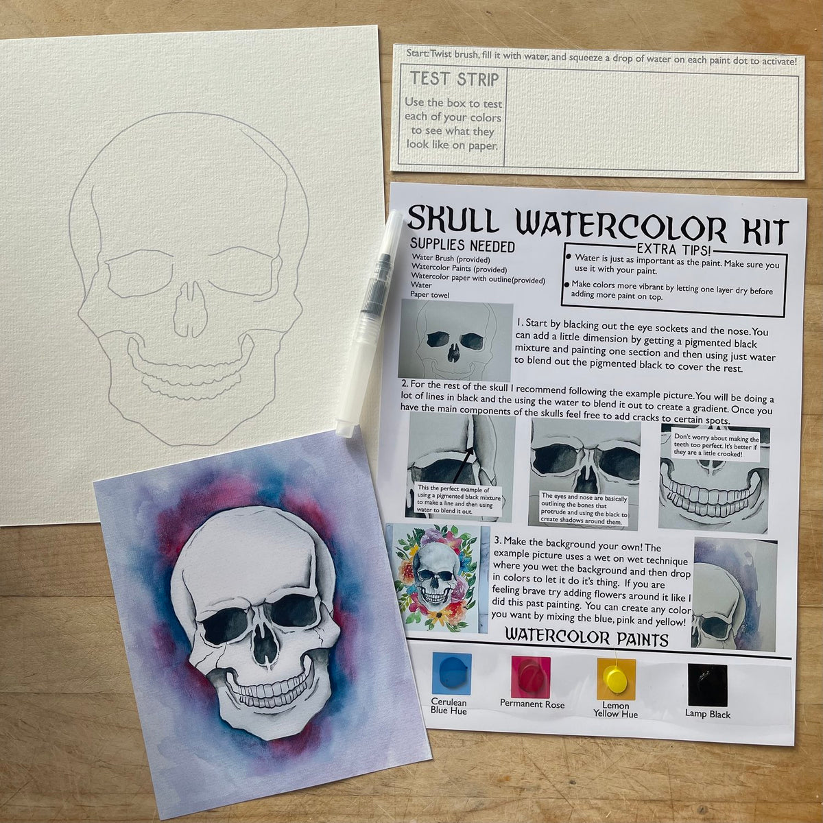 Watercolor Kit Painting Class