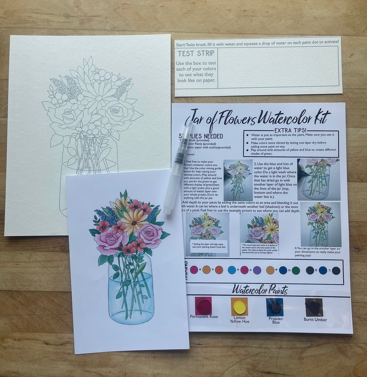 Alexandra N Designs | Watercolor Kits