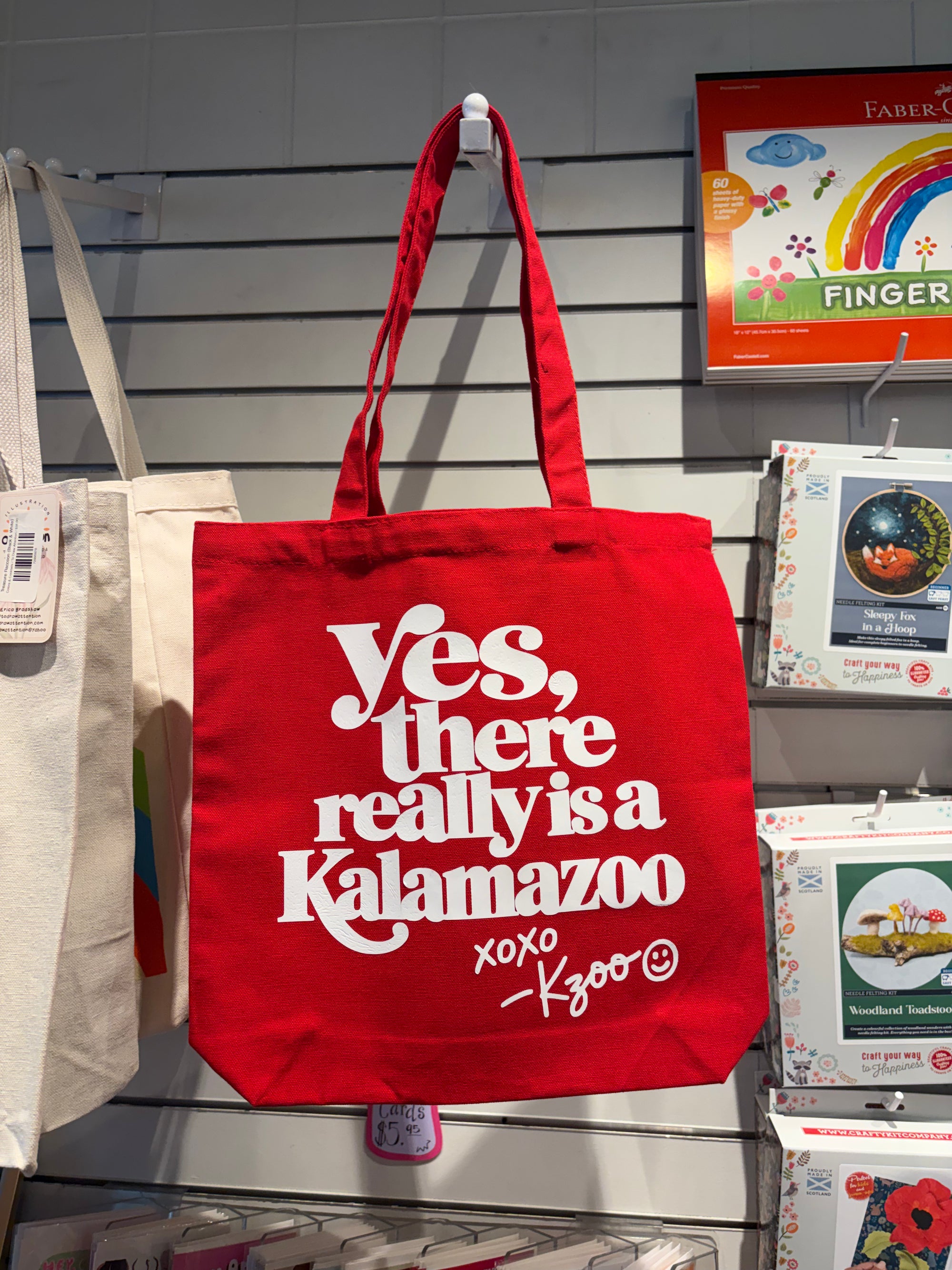 KCMA | Yes! There really is a Kalamazoo! Tote Bag