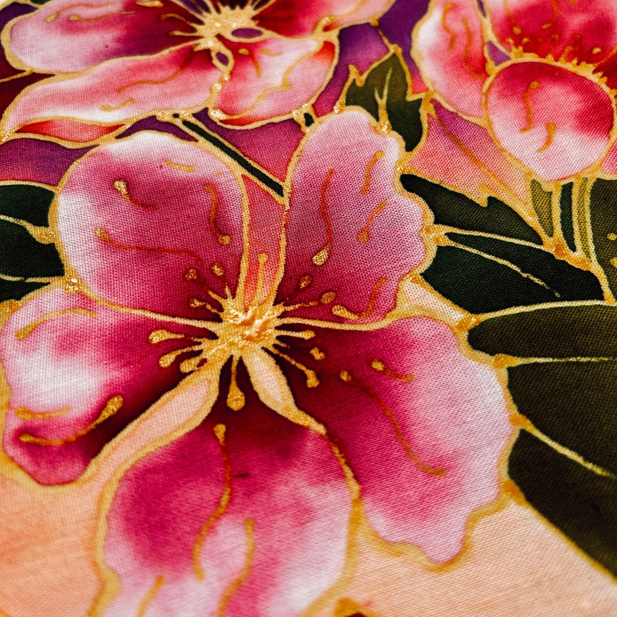 Sakura in Bloom | Batik Craft Kit | Hand-Waxed DIY Art Kit UK: Batik Kit
