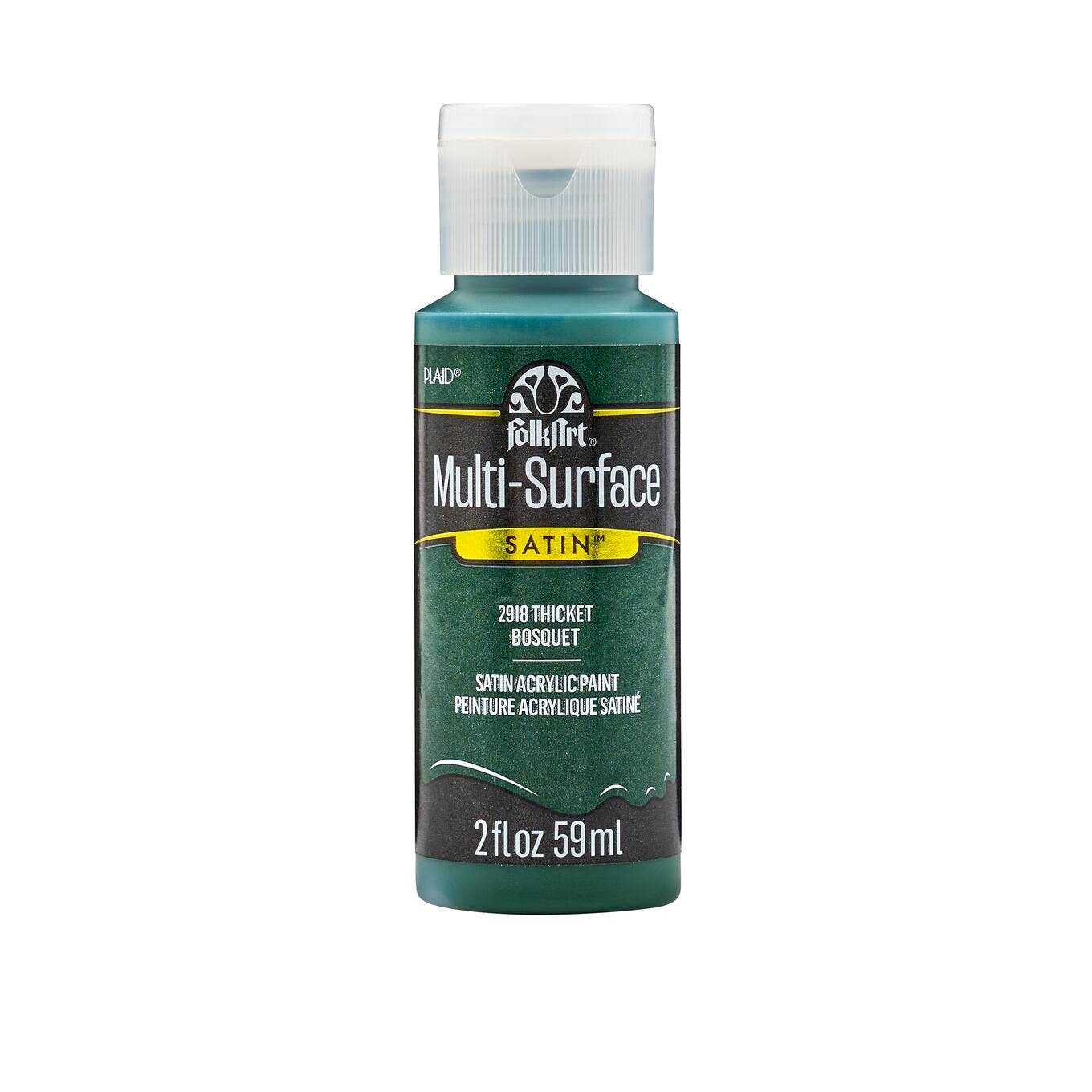 FolkArt ® Multi-Surface Satin Acrylic Paint - 2 oz: Thicket