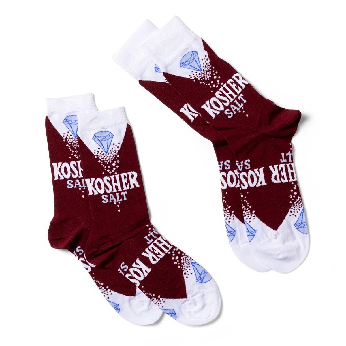 Kosher Salt Socks | Foodie &amp; Chef Gift | Large