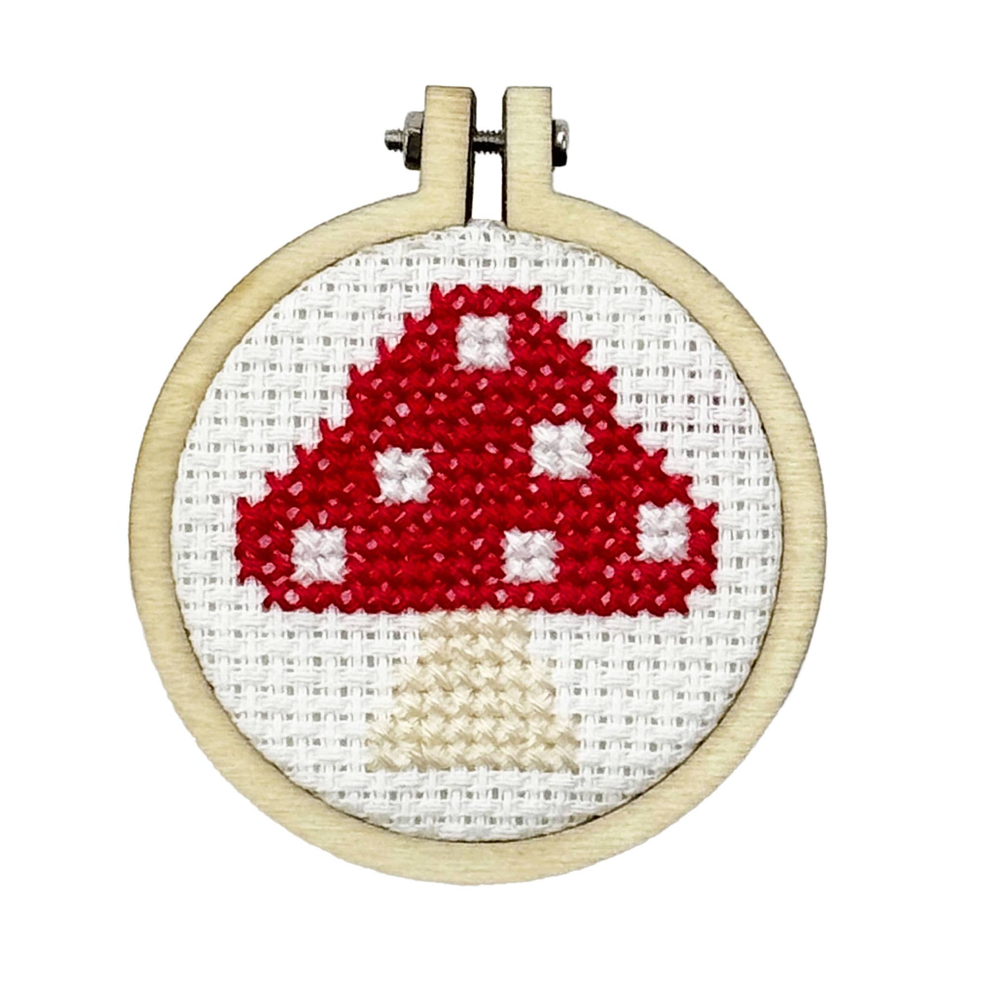 &#39;You&#39;re a Fungi!&#39; Mini Matchbox Cross Stitch Kit