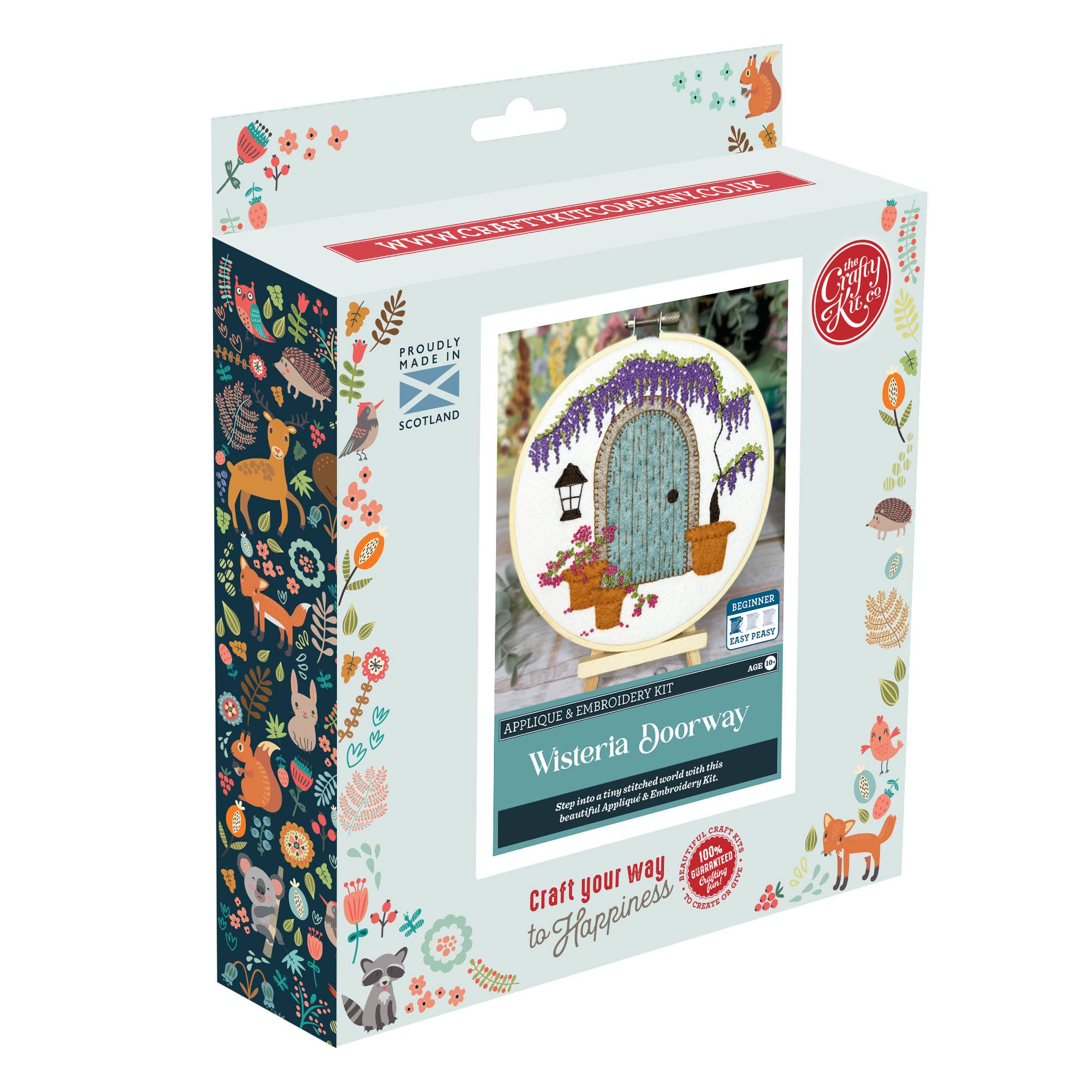 Wisteria Doorway Appliqué Craft Kit