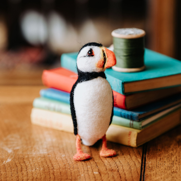 Puffin Needle Felting Kit