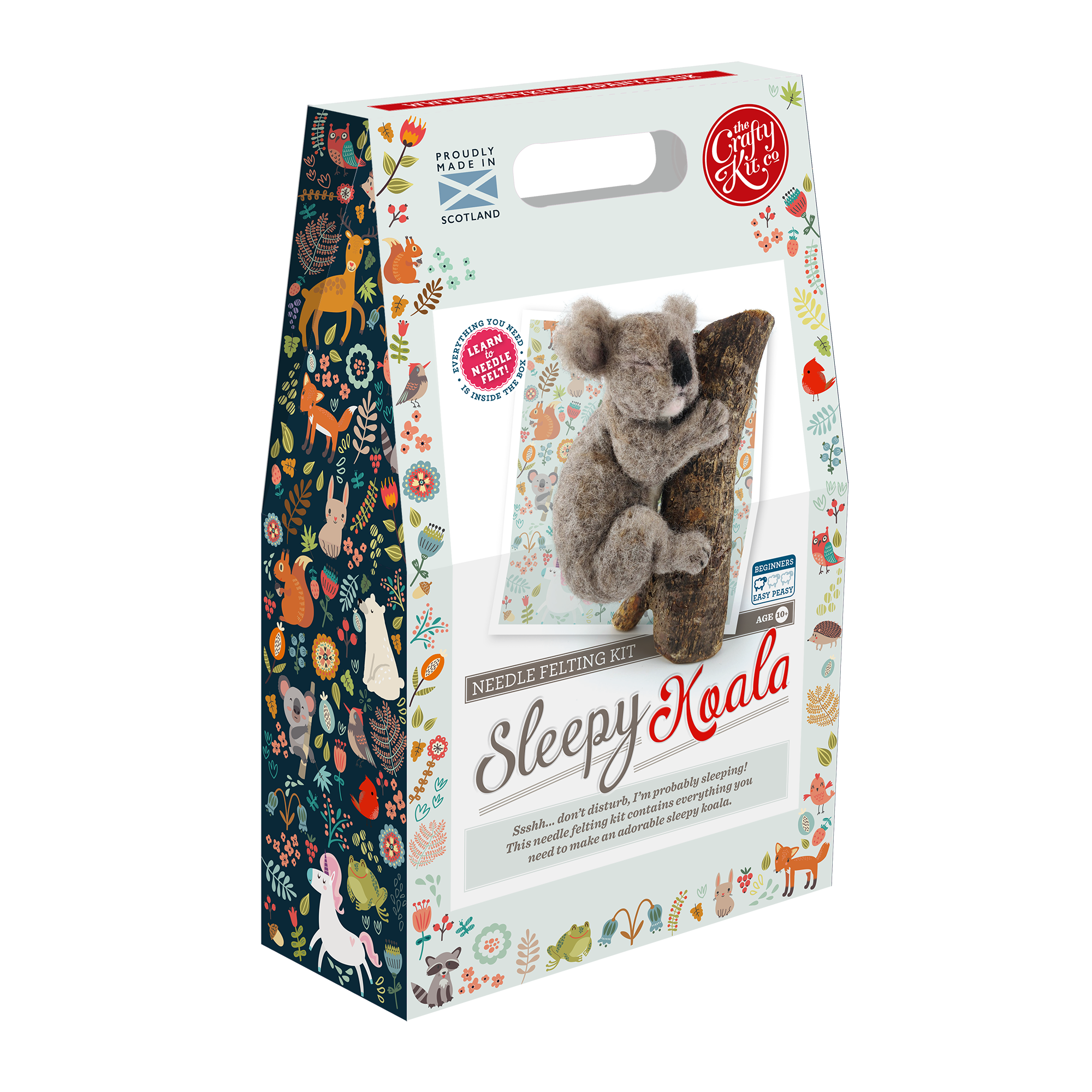 Sleepy Koala Needle Felting Craft Kit