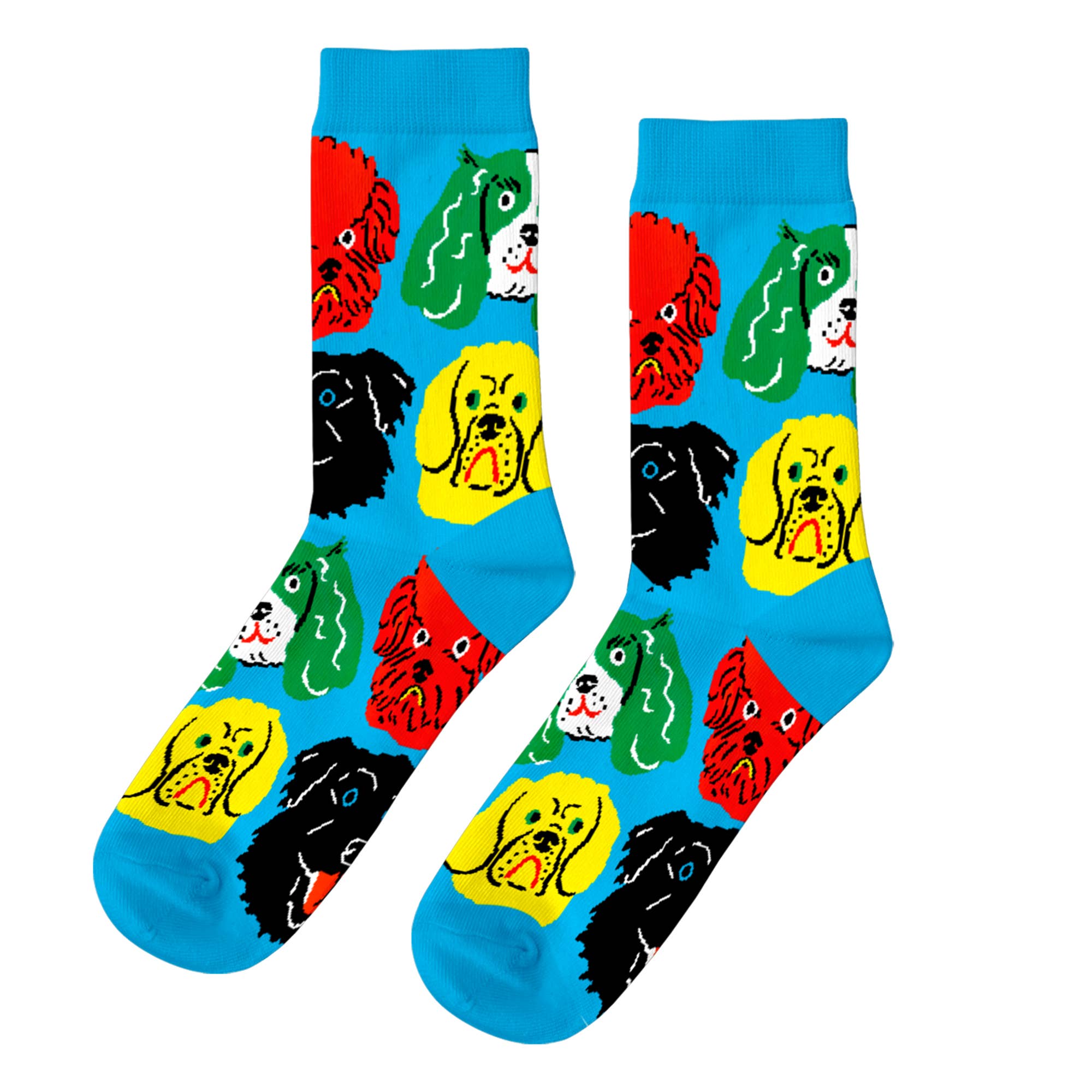 Kristina Micotti Dogs Crew Socks | Dog Lover Gift | Small