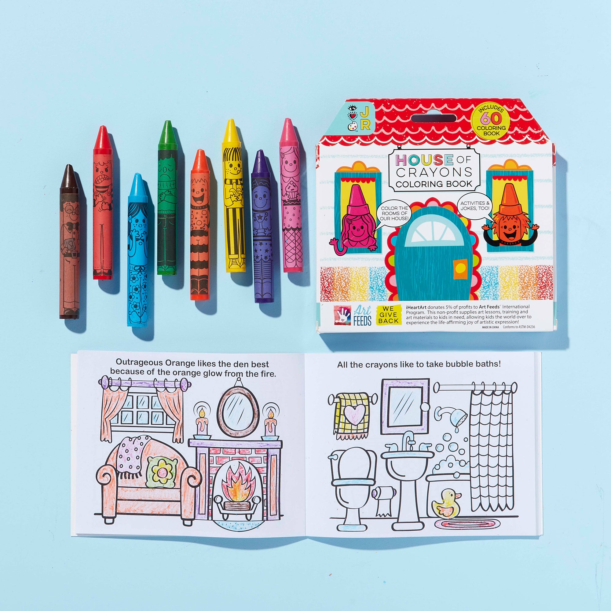 iHeartArt Jr House of Crayons