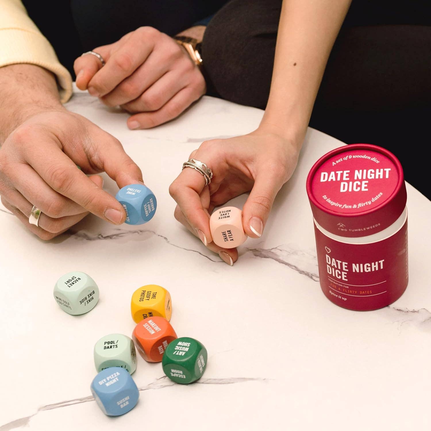 Date Night Dice - Inspiration for Fun &amp; Flirty Dates