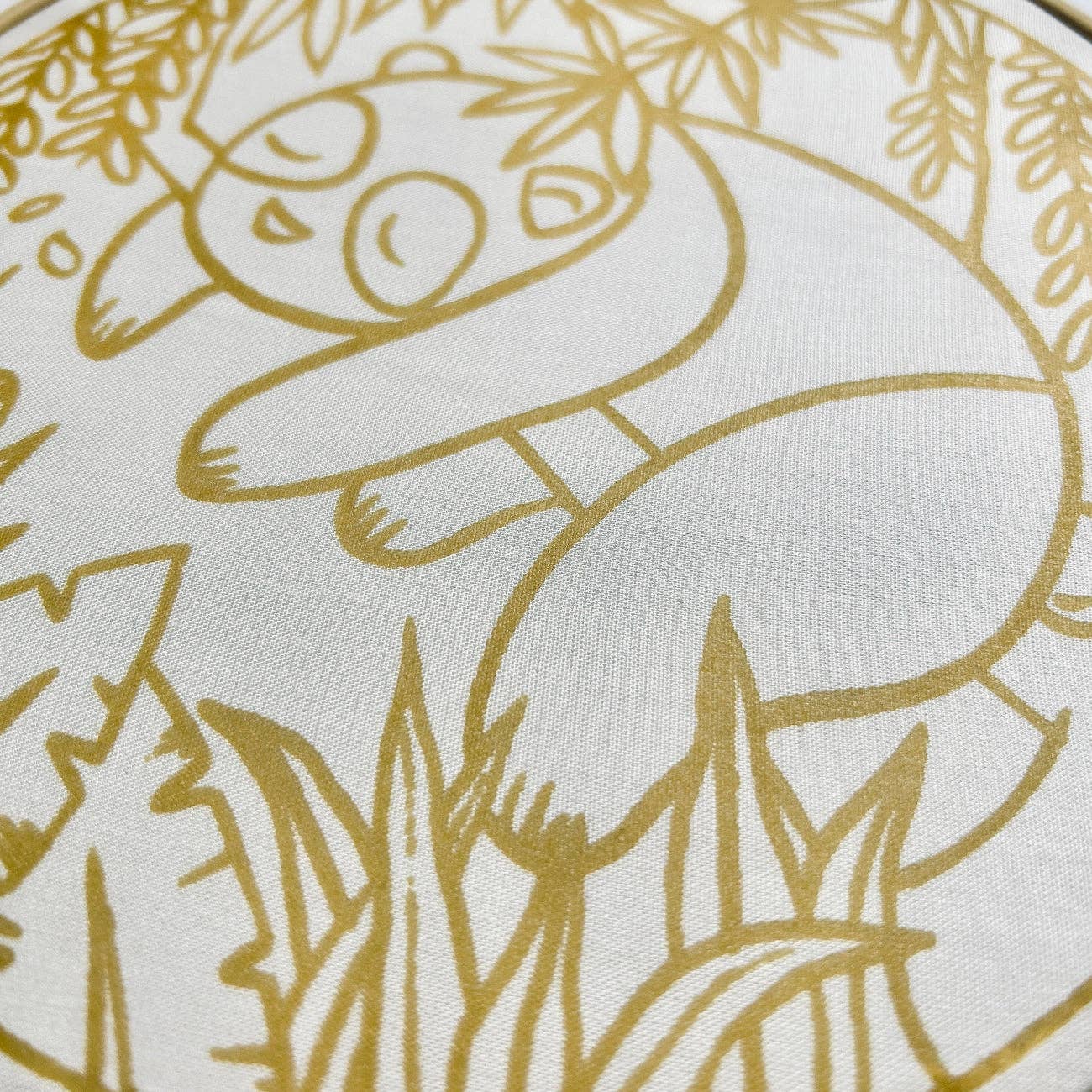 Sleepy Panda | Batik Craft Kit | Hand-Waxed DIY Art Kit UK: Batik Kit