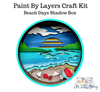 Beach Days Shadow Box Kit