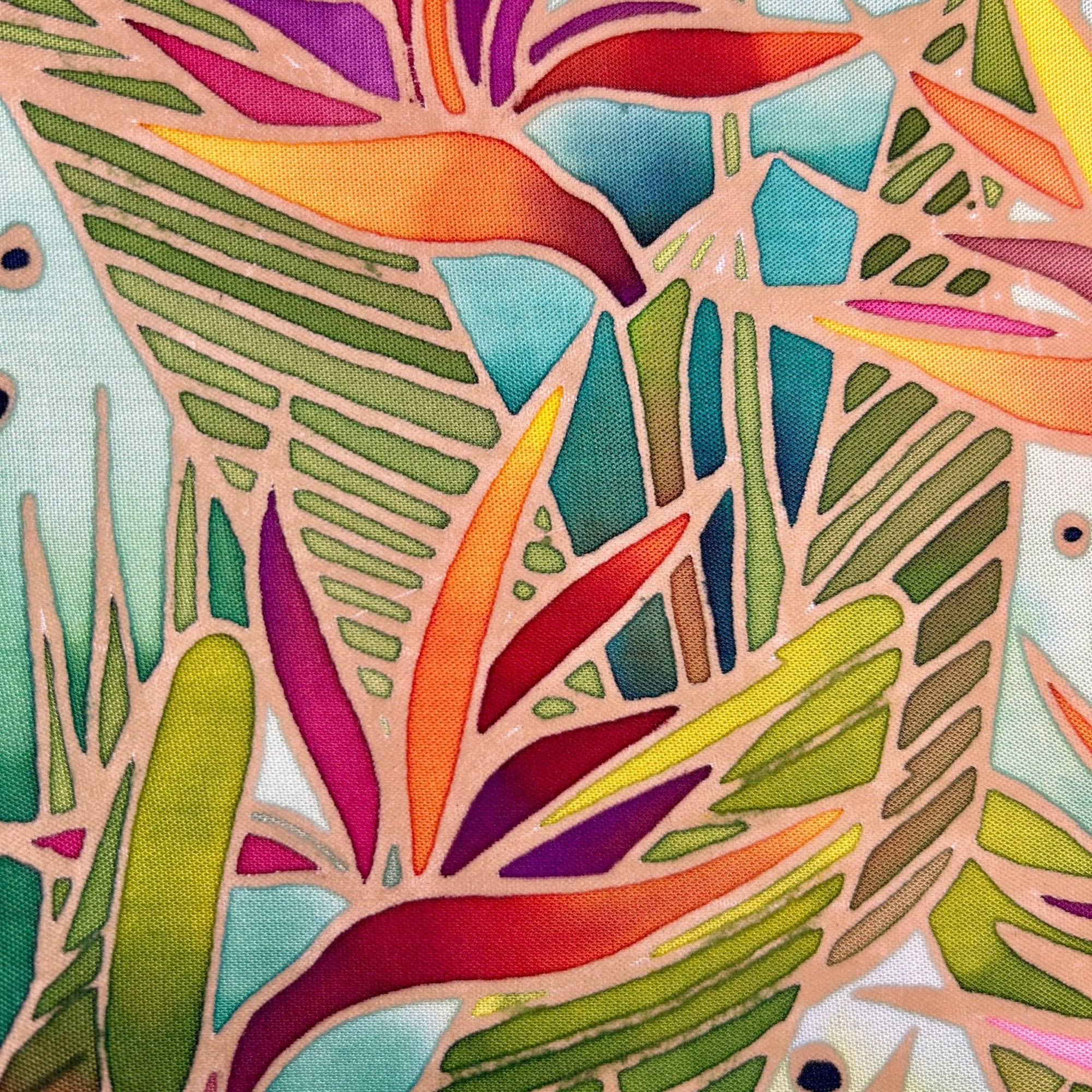 Bird of Paradise | Batik Craft Kit | Hand-Waxed DIY Art Kit UK: Batik Diy Kit