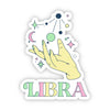 Libra Zodiac Sign Sticker