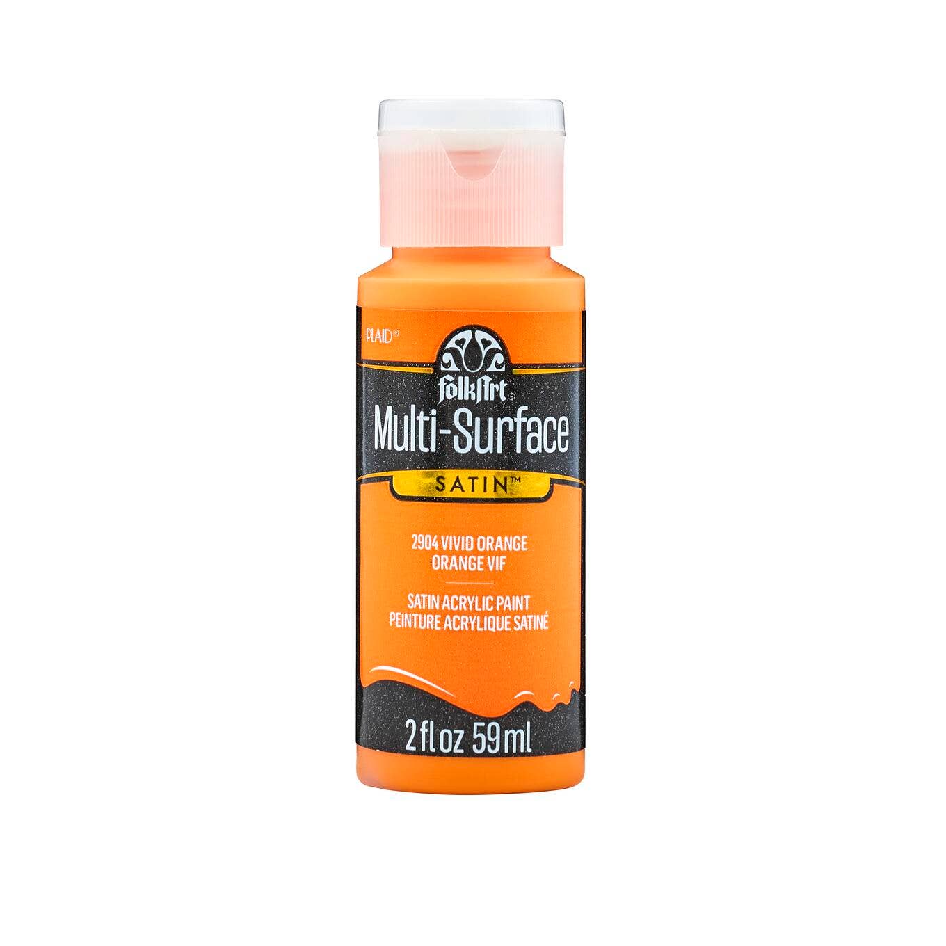 FolkArt ® Multi-Surface Satin Acrylic Paint - 2 oz: Classic French Gray