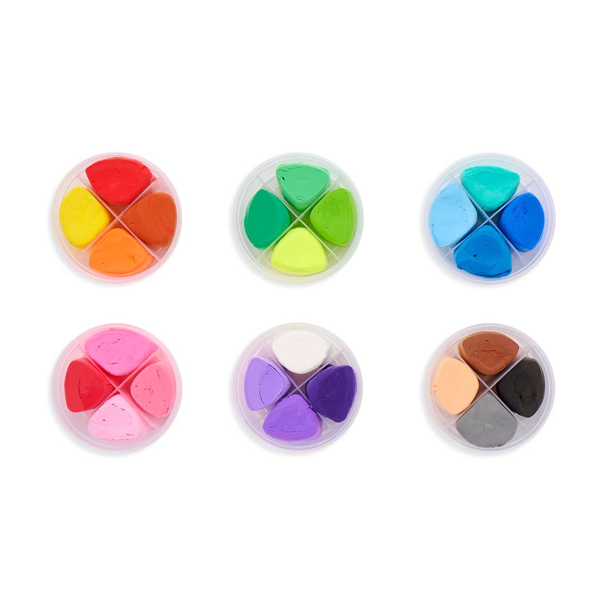 Creatibles: Air Dry Clay Deluxe Kit (Set of 24 Colors + 3 Tools)
