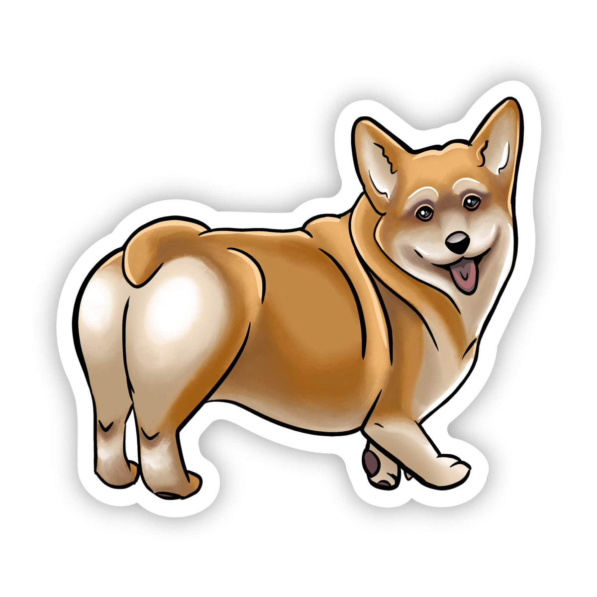 Cute Corgi Sticker