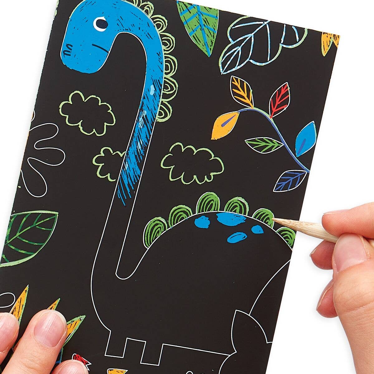 Mini Scratch &amp; Scribble Art Kit: Dino. Days