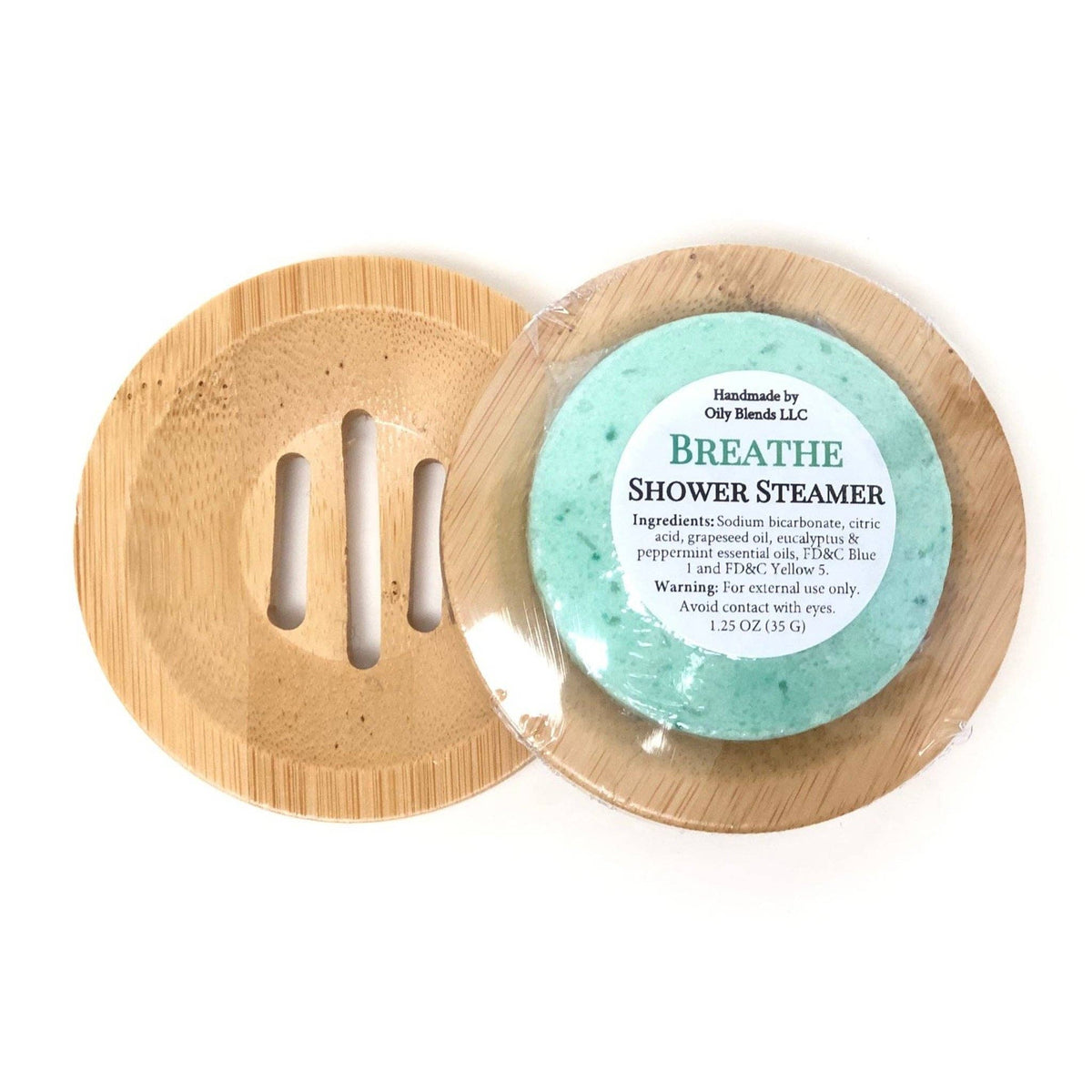 Essential Oil Shower Steamers Breathe: Shower Steamer Tray