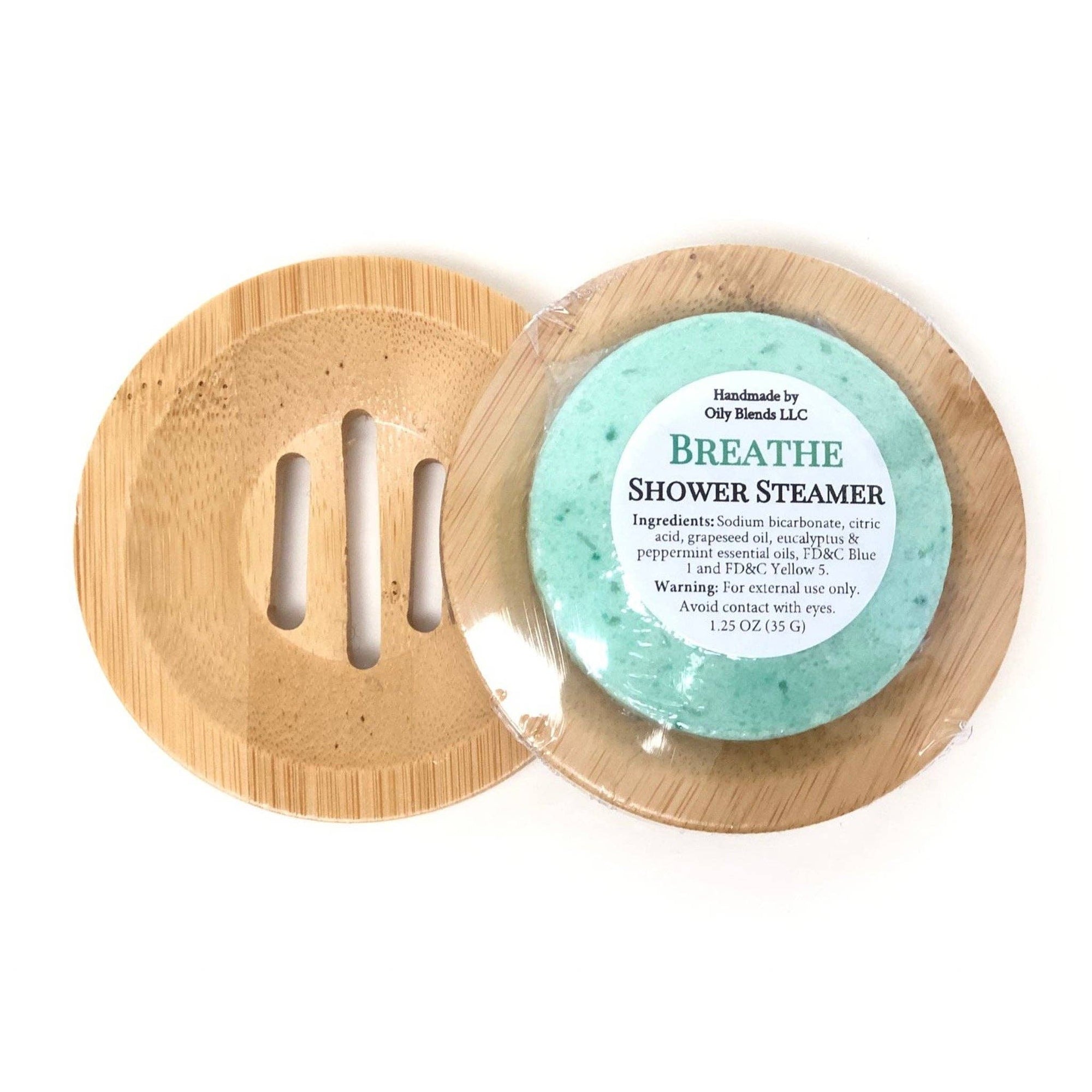 Essential Oil Shower Steamers Breathe: Shower Steamer Tray