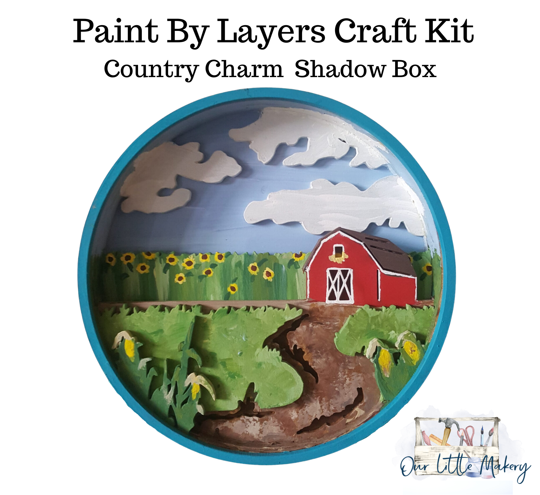 Country Charm Shadow Box Kit