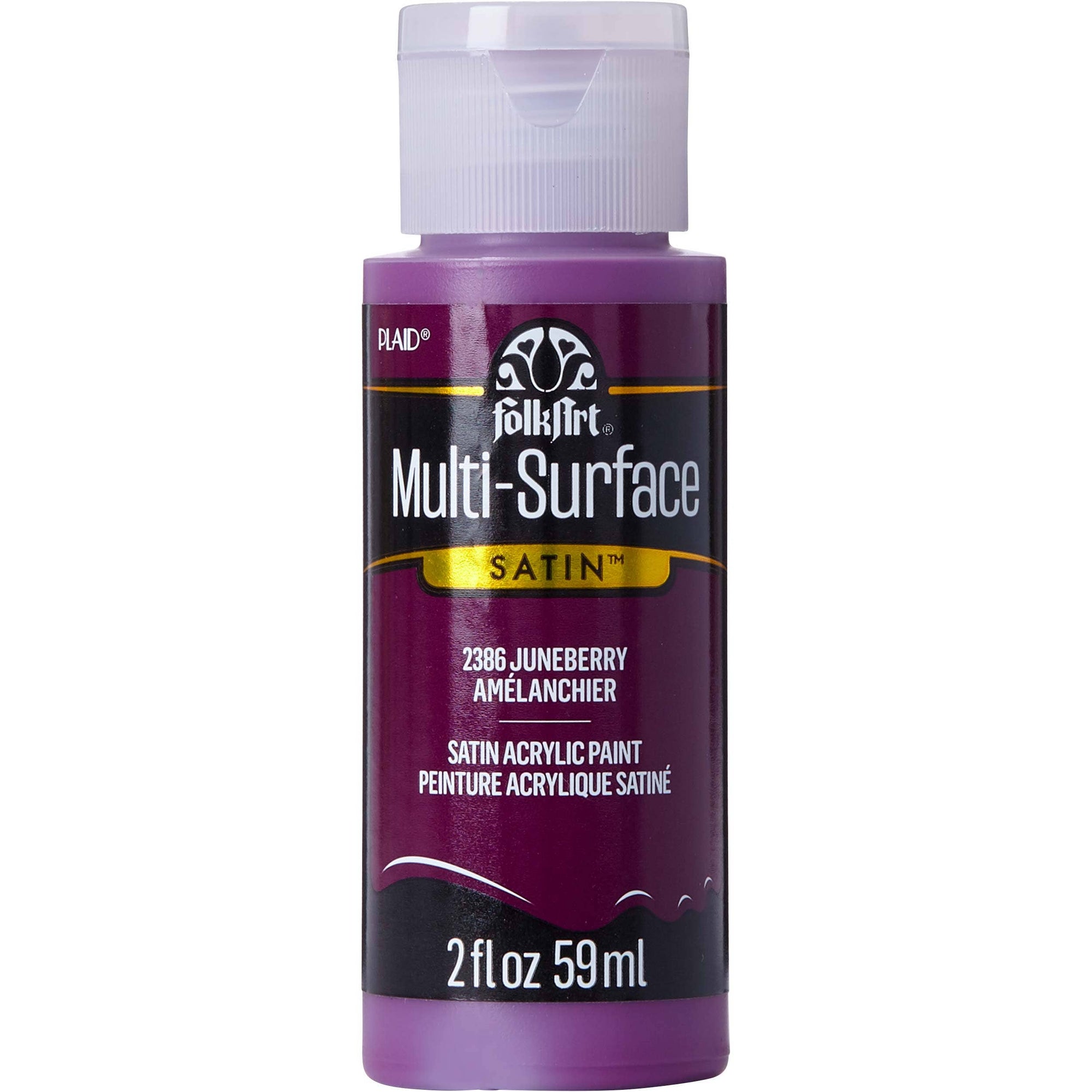 FolkArt ® Multi-Surface Satin Acrylic Paint - 2 oz: Soft Apple