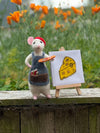 Artist Mouse Needle Felting Craft Kit