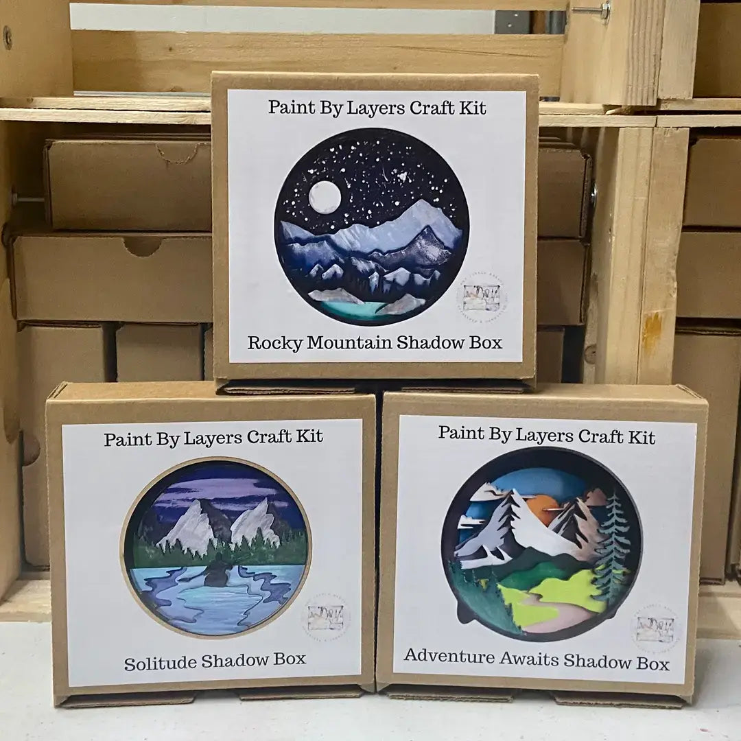 Country Charm Shadow Box Kit