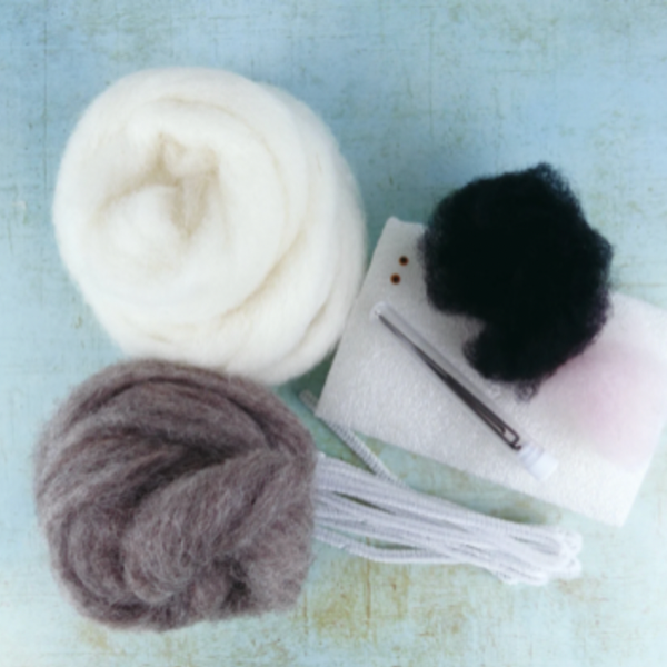 Sleepy Koala Needle Felting Craft Kit