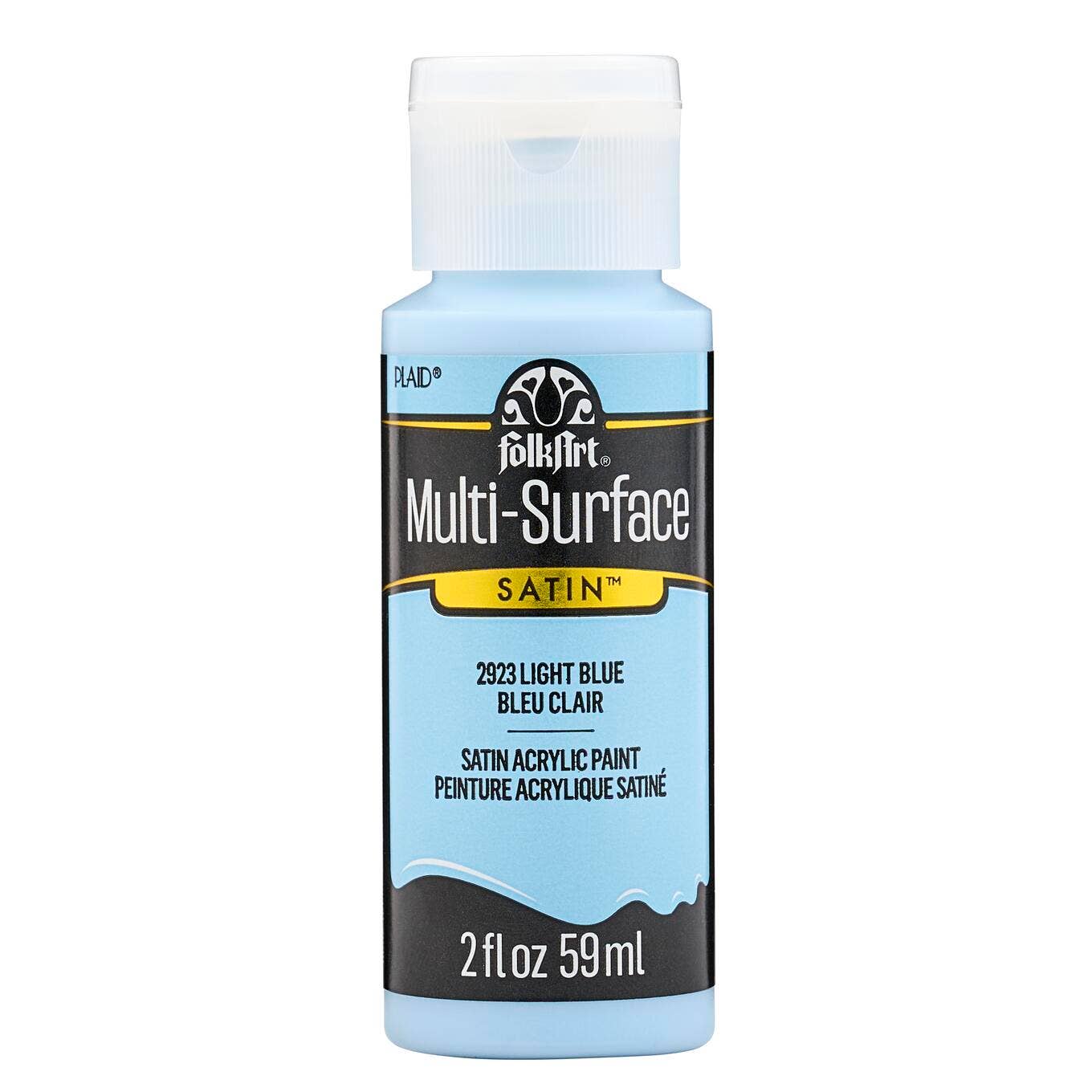 FolkArt ® Multi-Surface Satin Acrylic Paint - 2 oz: Light Blue