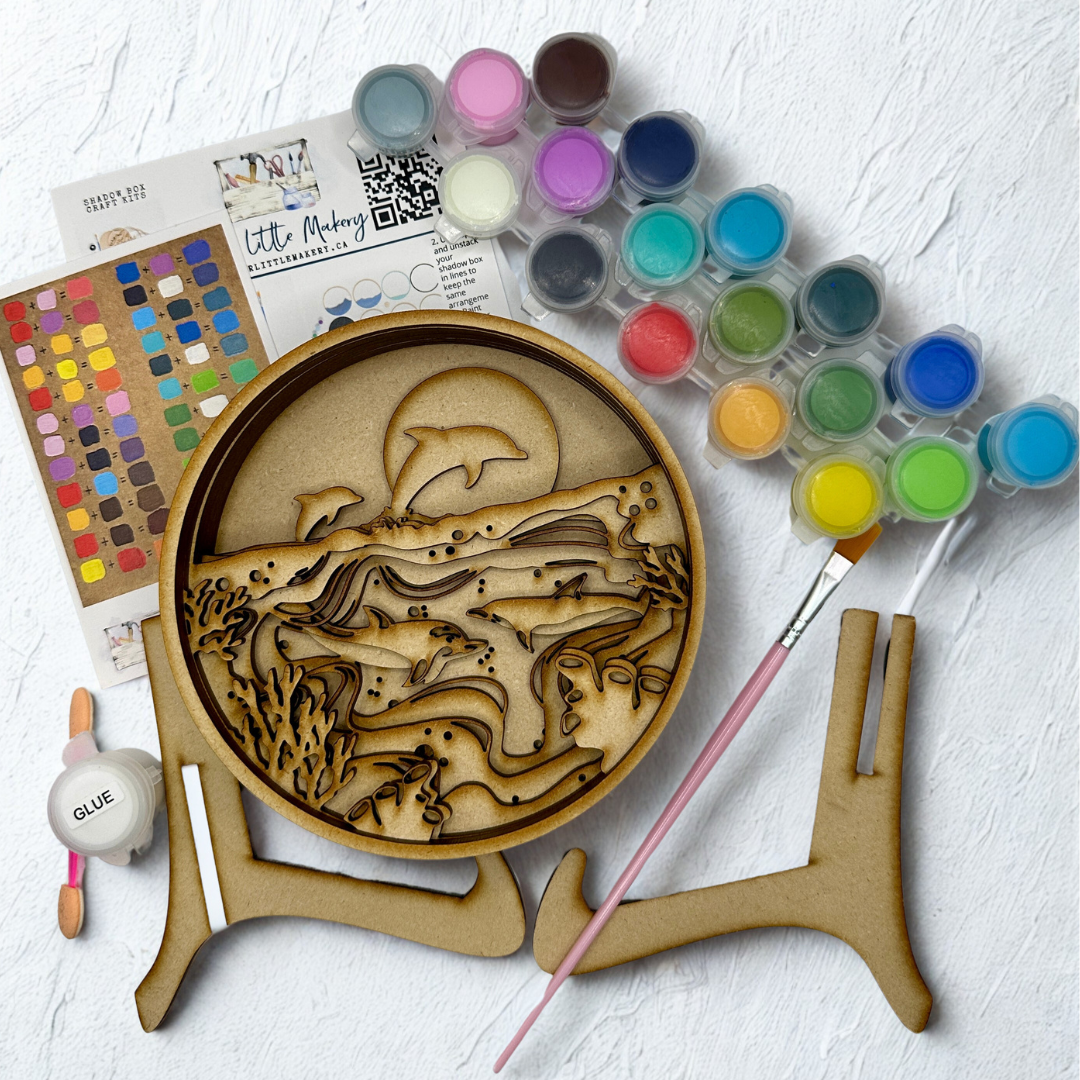 Beneath the Blue Shadow Box Kit