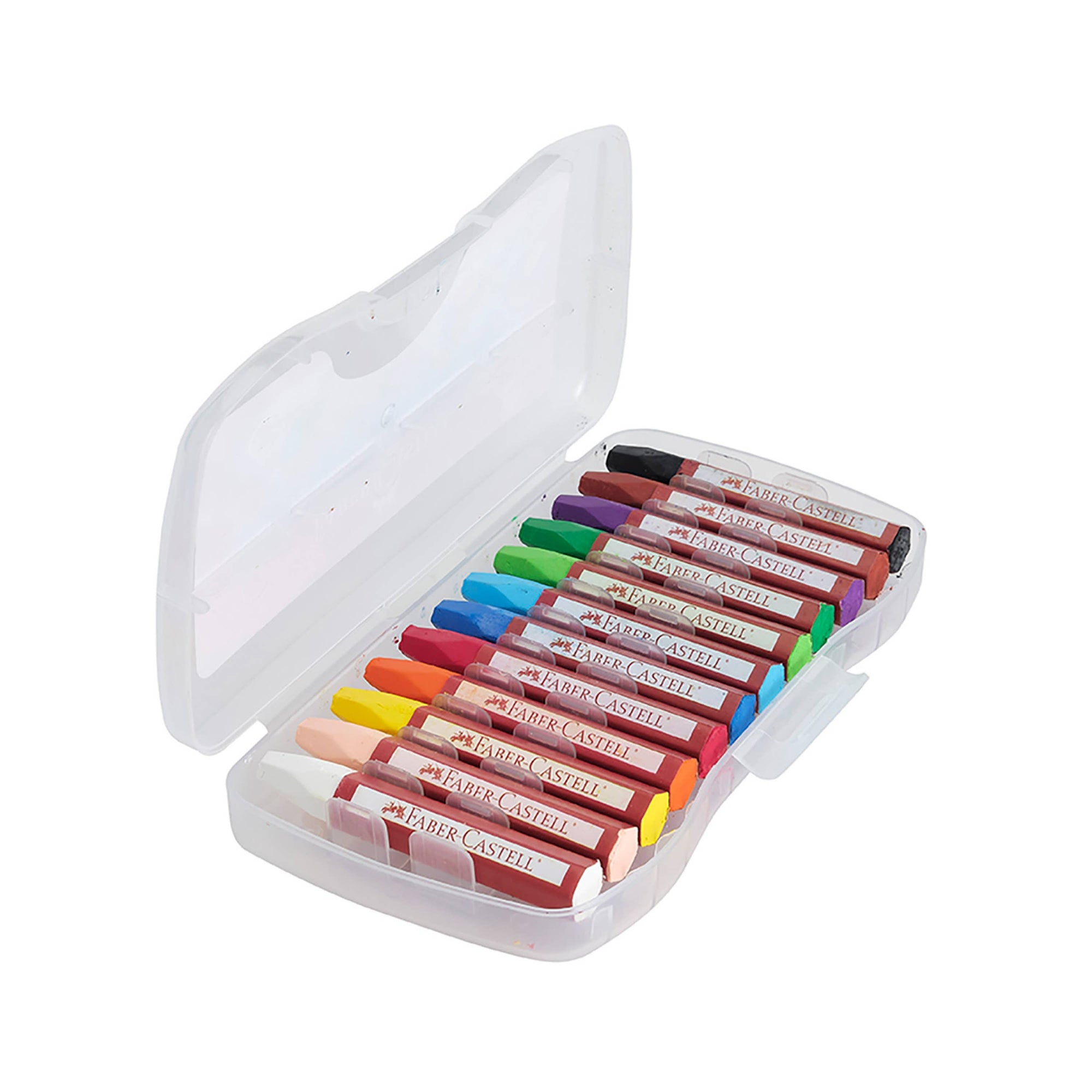 12 Oil Pastels in Storage Case
