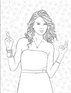 Taylor Swift Coloring &amp; Activity Book