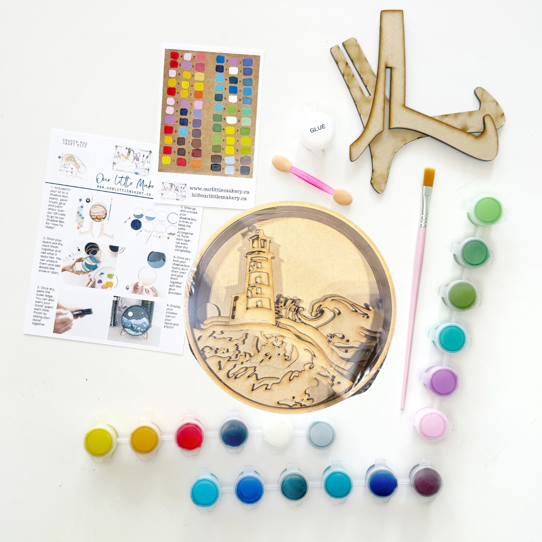 Keeper of the Coast Shadow Box Kit