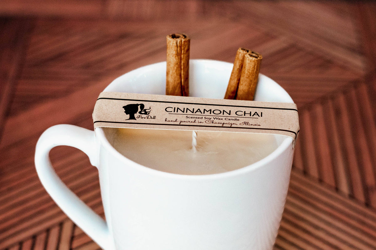 Cinnamon Chai Mug Candle