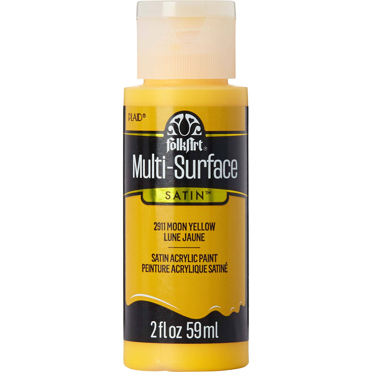 Multi-Surface Acrylic Paint: Moon Yellow