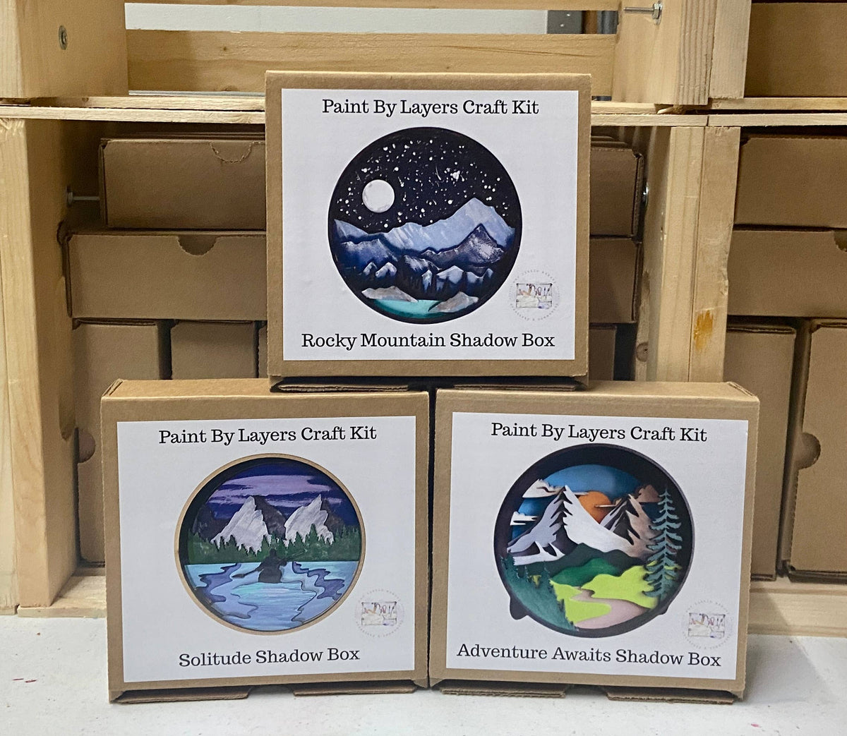 Mother Nature&#39;s Picnic Shadow Box Kit