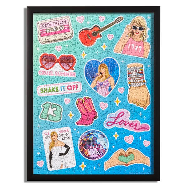 Pop Star Collage Puzzle