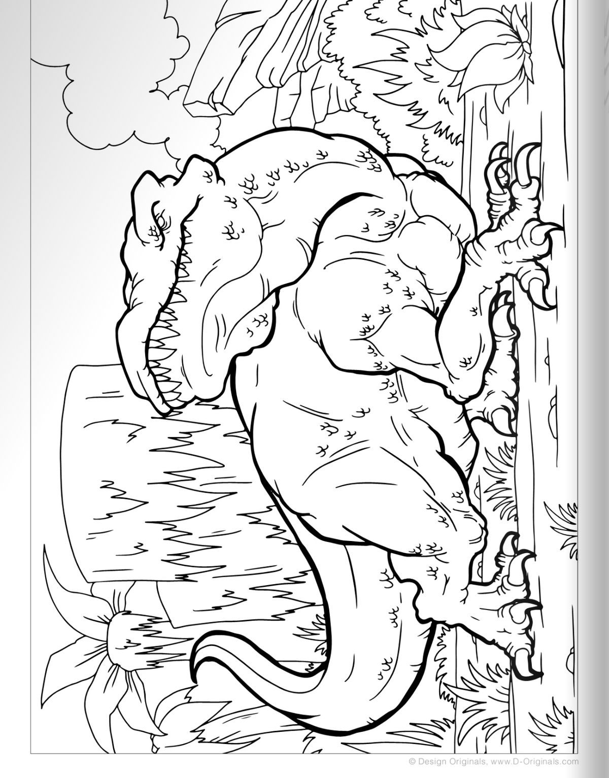 Dinosaurs Coloring Book