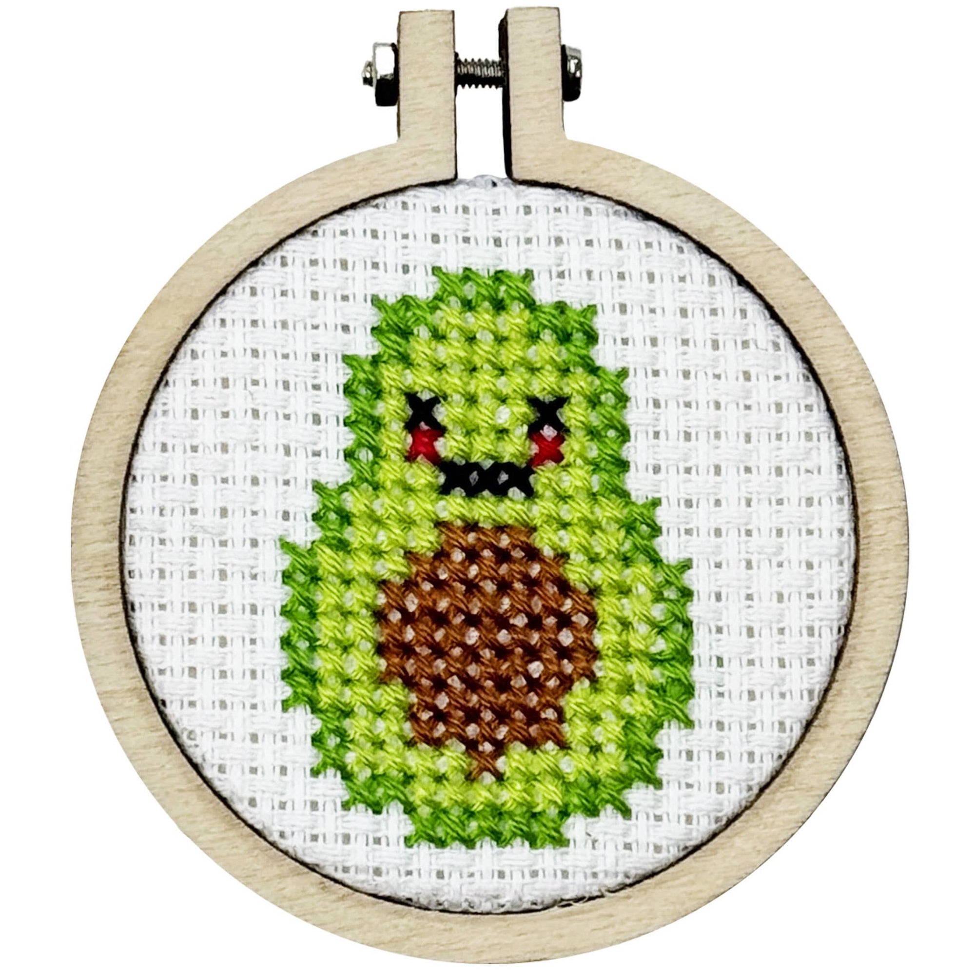 'Avo Great Day!' Mini Matchbox Cross Stitch Kit