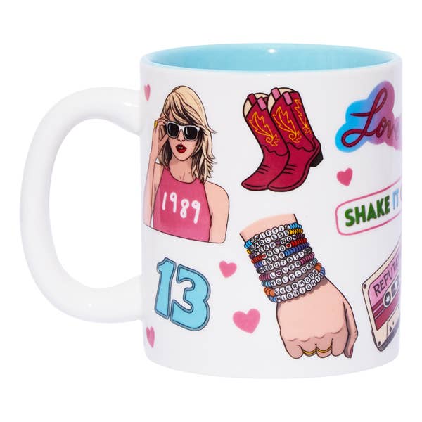 Pop Star Collage Coffee Mug